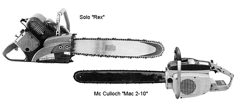 Solo &quot;Rex&quot; und Mc Culloch Mac 2-10