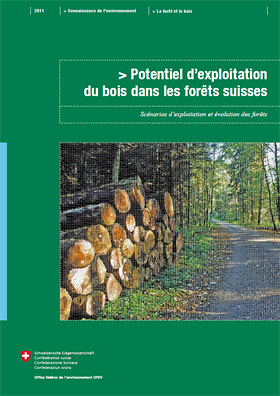 Potentiel d’exploitation du bois dans les forêts suisses