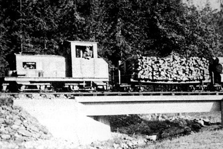 60 Jahre Holztransport mit der Spiegelauer Waldbahn