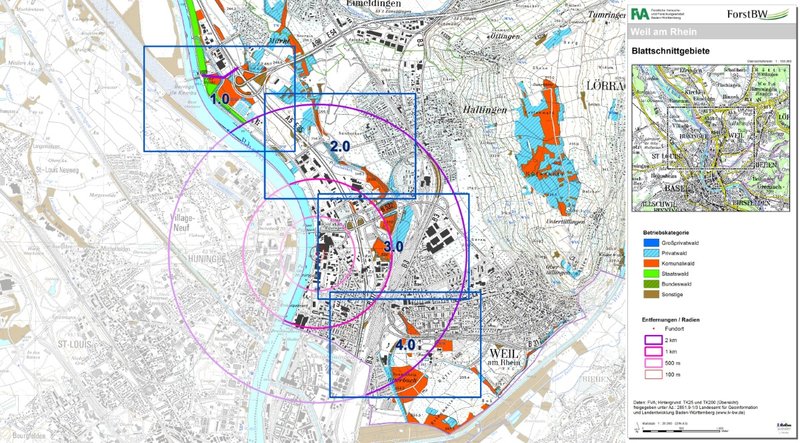 Quarantänegebiet in Weil am Rhein