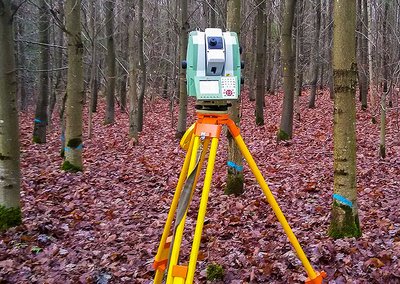 Laserscanner im Aufnahmebestand