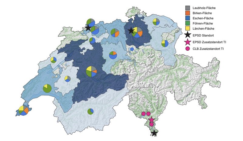 Karte zur Gebietsüberwachung