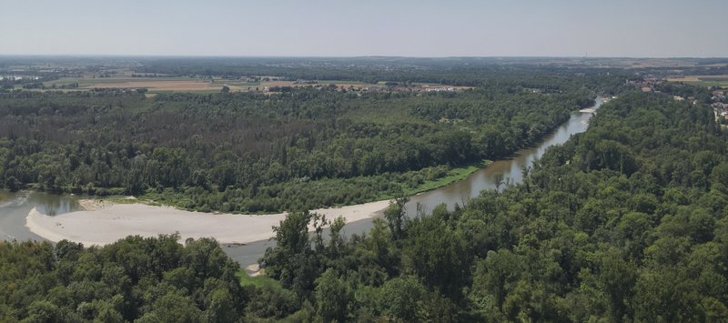 UAV-Aufnahme der Isarauen bei Moosburg