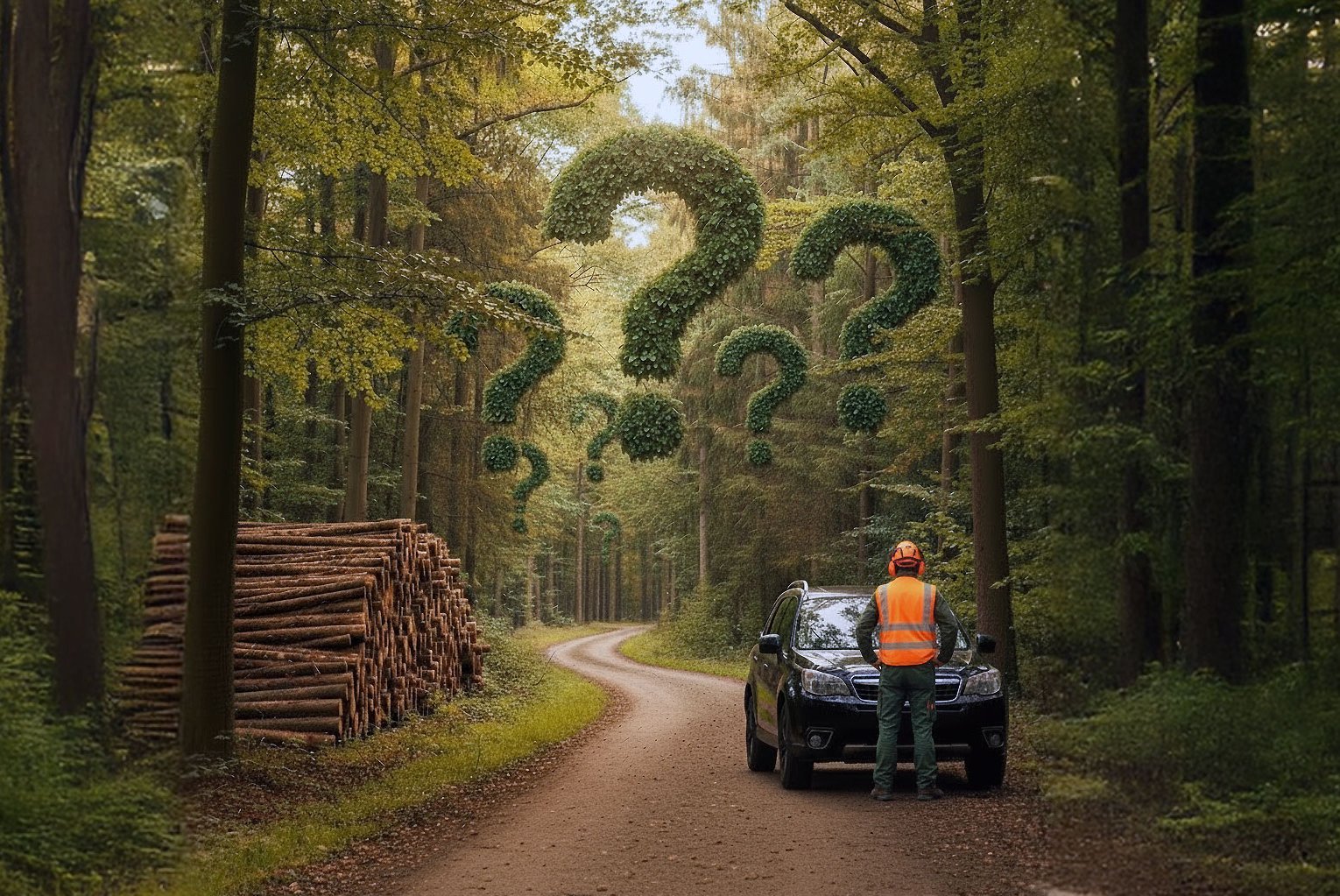 Unsicherheit bei der Waldbewirtschaftung