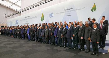Delegationsleiter der Klimakonferenz COP21, die für das Pariser Abkommen verantwortlich waren.