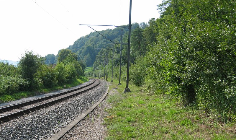 Strecke Zug-Zürich