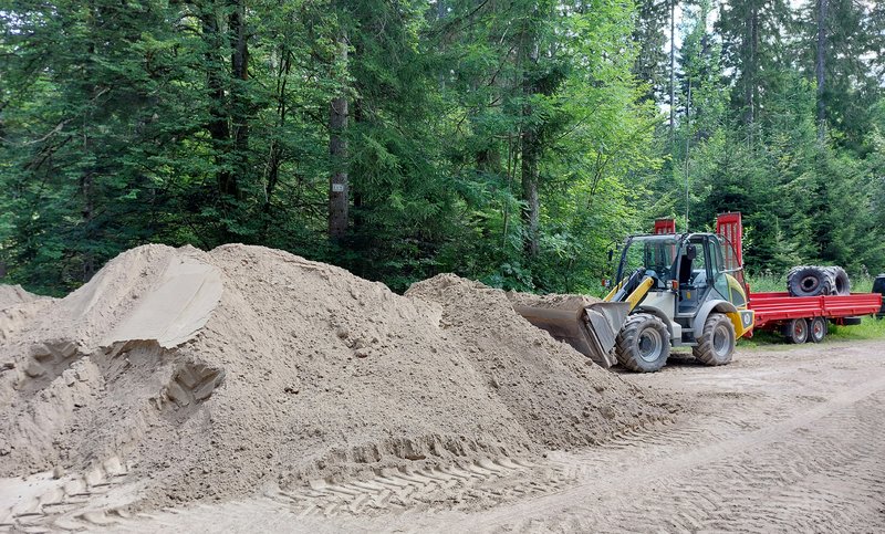 Dolomitgesteinsmehl wird zur Regeneration versauerter Waldböden eingesetzt. Auch bei Bodenhilfsstoffen und Düngemitteln gilt: Auswahl und Dosierung müssen an den jeweiligen Standort angepasst werden.