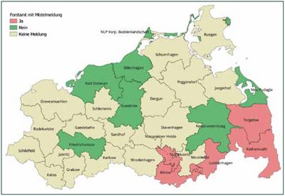Karte Mecklenburg-Vorpommerns