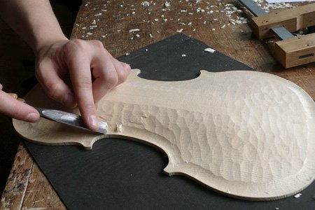 10 pezzi di suono per violino in legno di abete rosso per violino 3/4 4/4