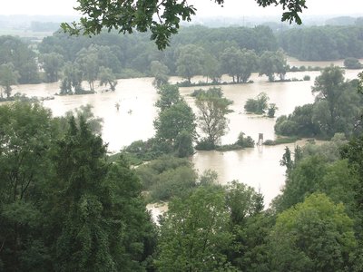 Isarhochwasser August 2005