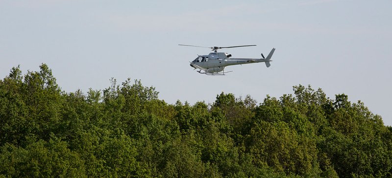 Hubschrauber im Einsatz