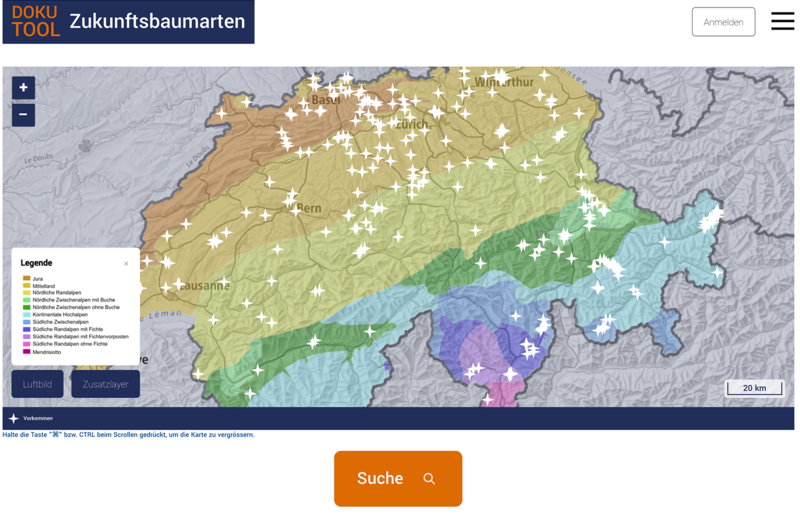 DokuTool-Startbildschirm