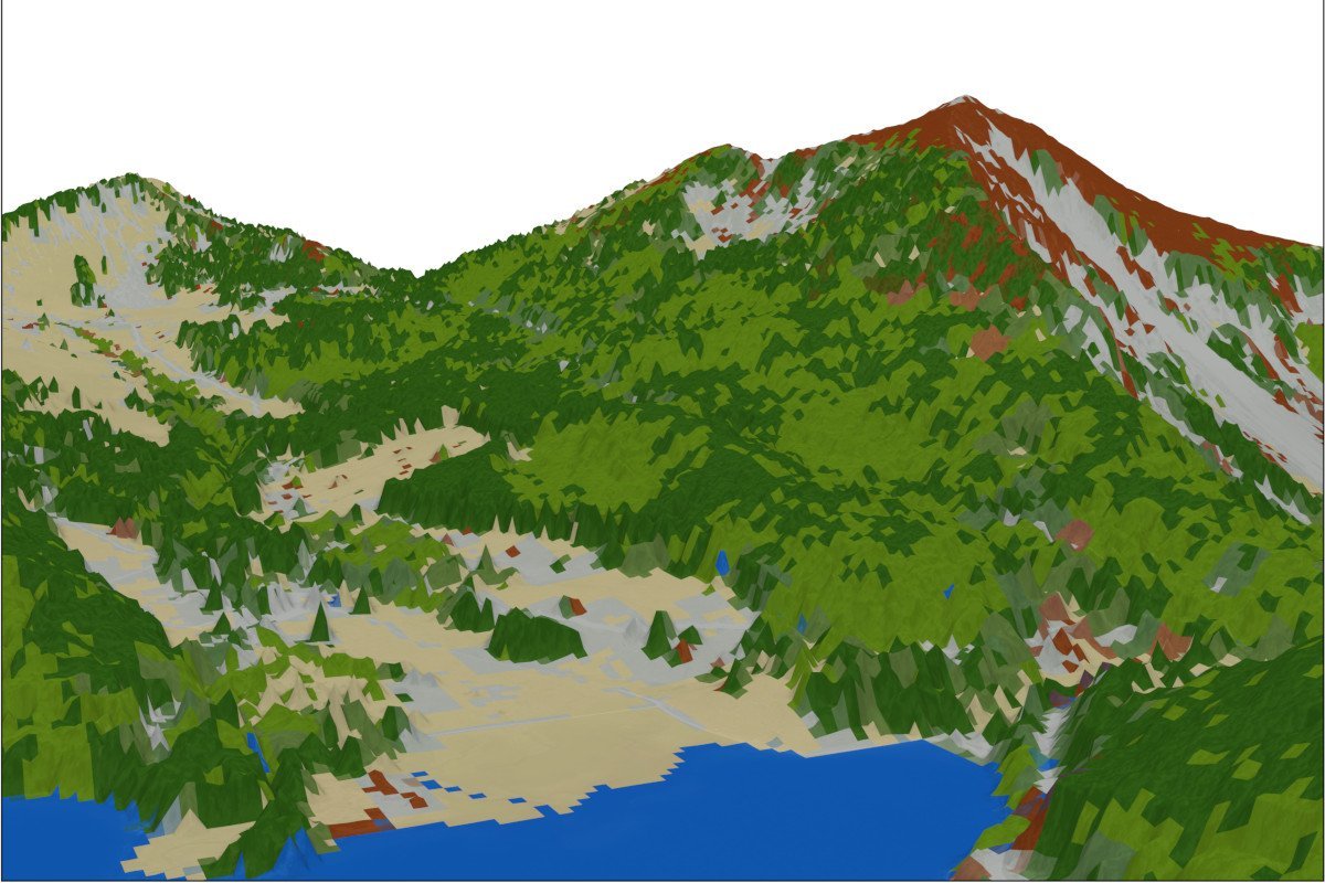 Blick von oben auf die Alpen – eine neue Landbedeckungskarte 1 Blick von oben auf die Alpen – eine neue Landbedeckungskarte
