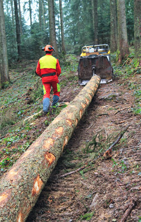 Arbeiten in schmalen Durchgängen