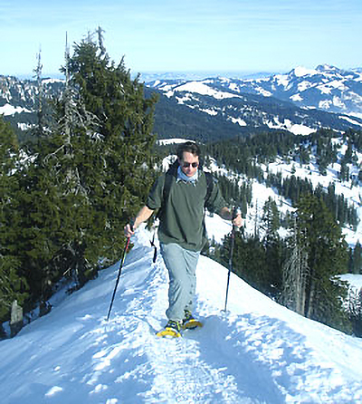 Schneeschuhläufer