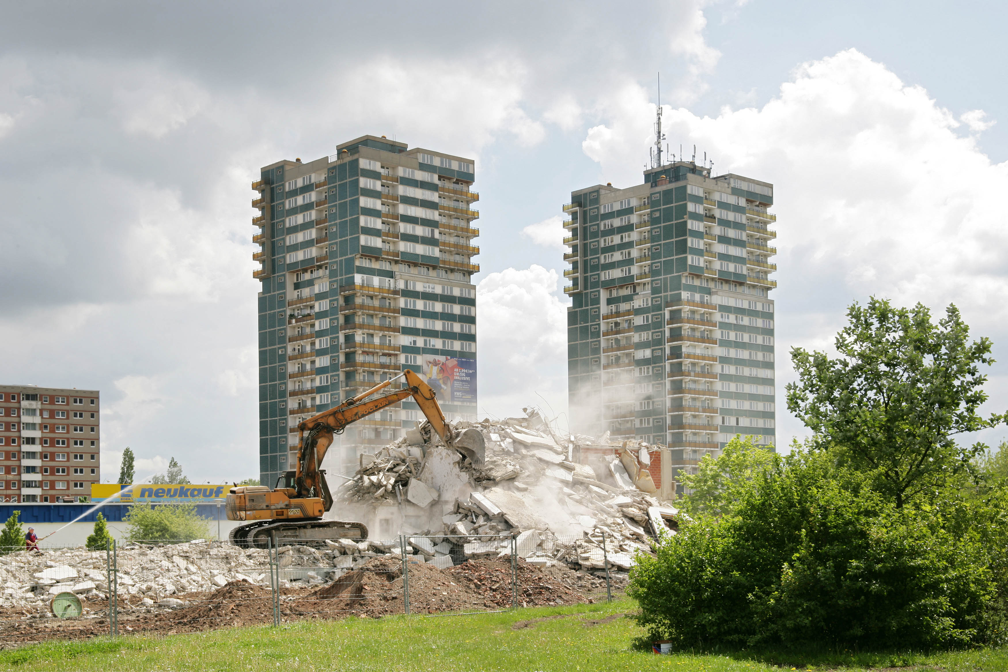 Photo: Thomas Ziegler Travaux de démolition