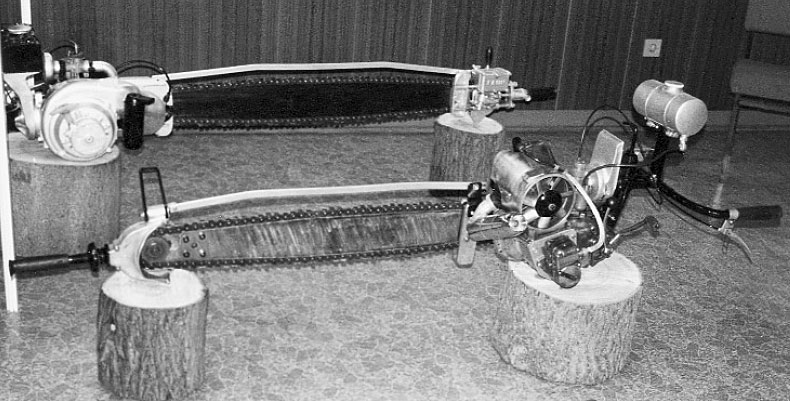 Eigenbausäge von Alfred Kniesche