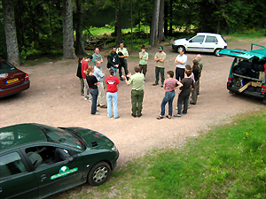 Besprechung im Kreis