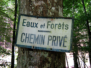 CHEMIN PRIVE