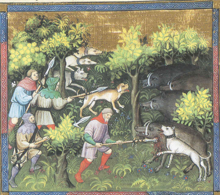 Jagd im Mittelalter als Kriegstraining
