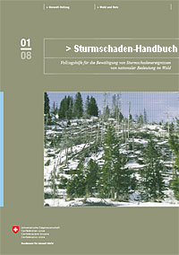 Titelblatt des Sturmschadenhandbuchs
