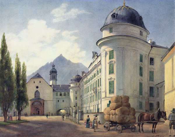 Hofburg und Franziskanerkirche in Innsbruck